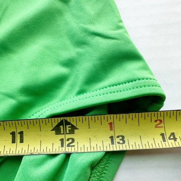 Kate Spade New Ruffle Underwire One Piece Swimsuit in Fern Moss Green NWT - Picture 16 of 16